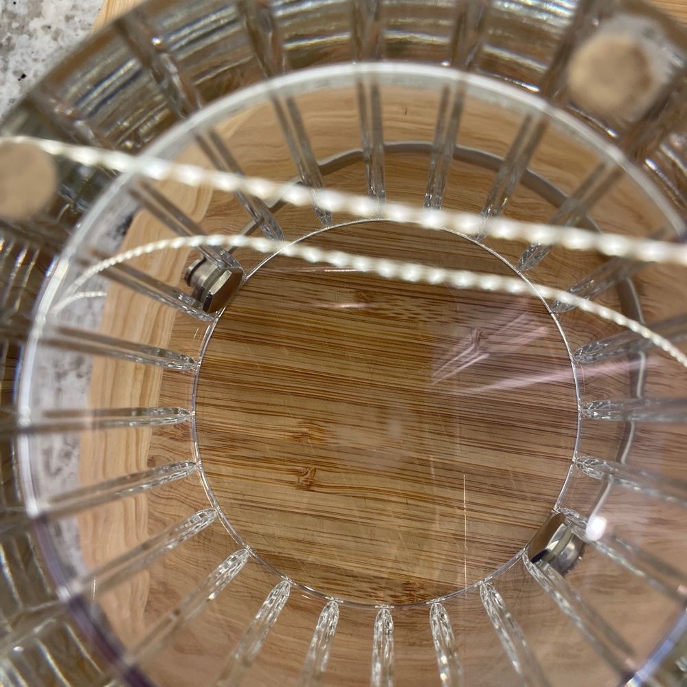 Baccarat Harmonie Crystal Ice Bucket. Made in France. Hand Wash. 5”H Beautiful - Picture 10 of 14